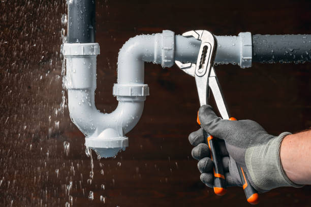 Professional Leak Detection technician working in Madison, NC